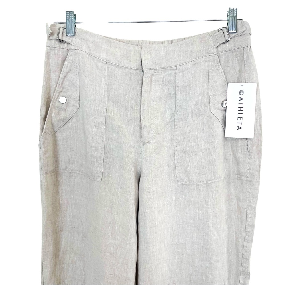 Athleta‎ Voyager Linen Pant Size 12 - Picture 10 of 14